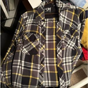 Like new Fox racing flannel